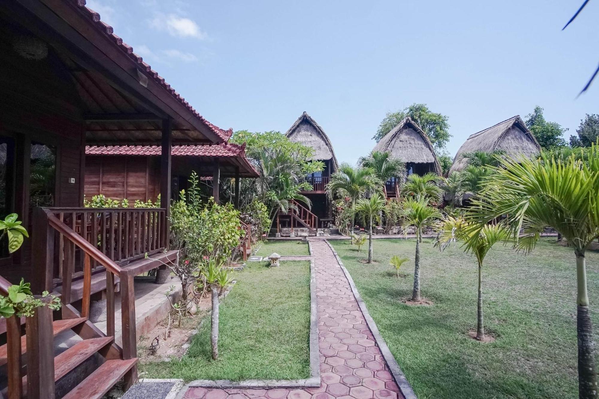 Abian Huts Dream Beach Lembongan Экстерьер фото