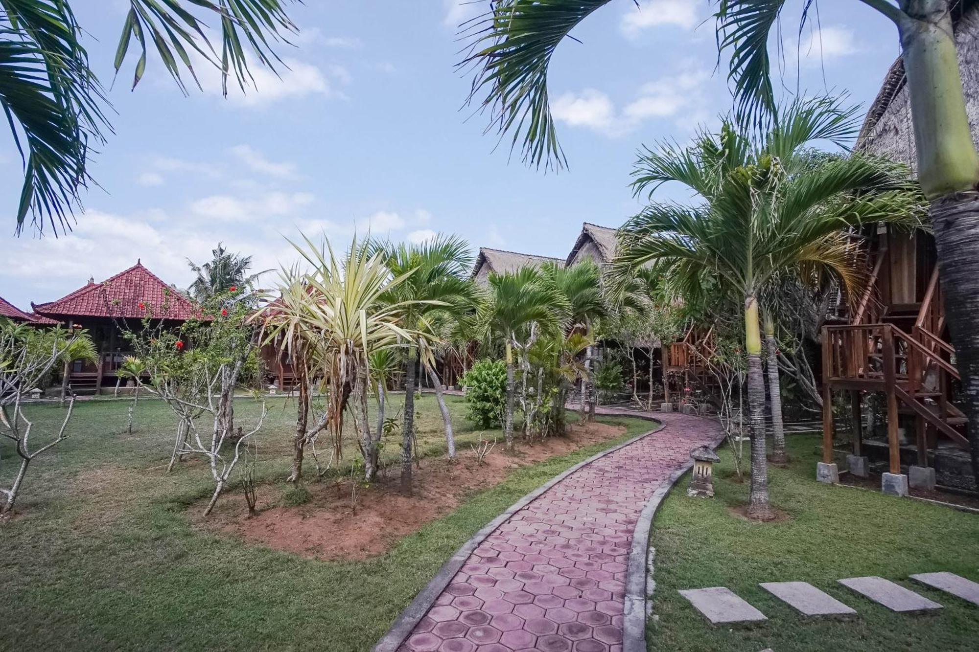 Abian Huts Dream Beach Lembongan Экстерьер фото