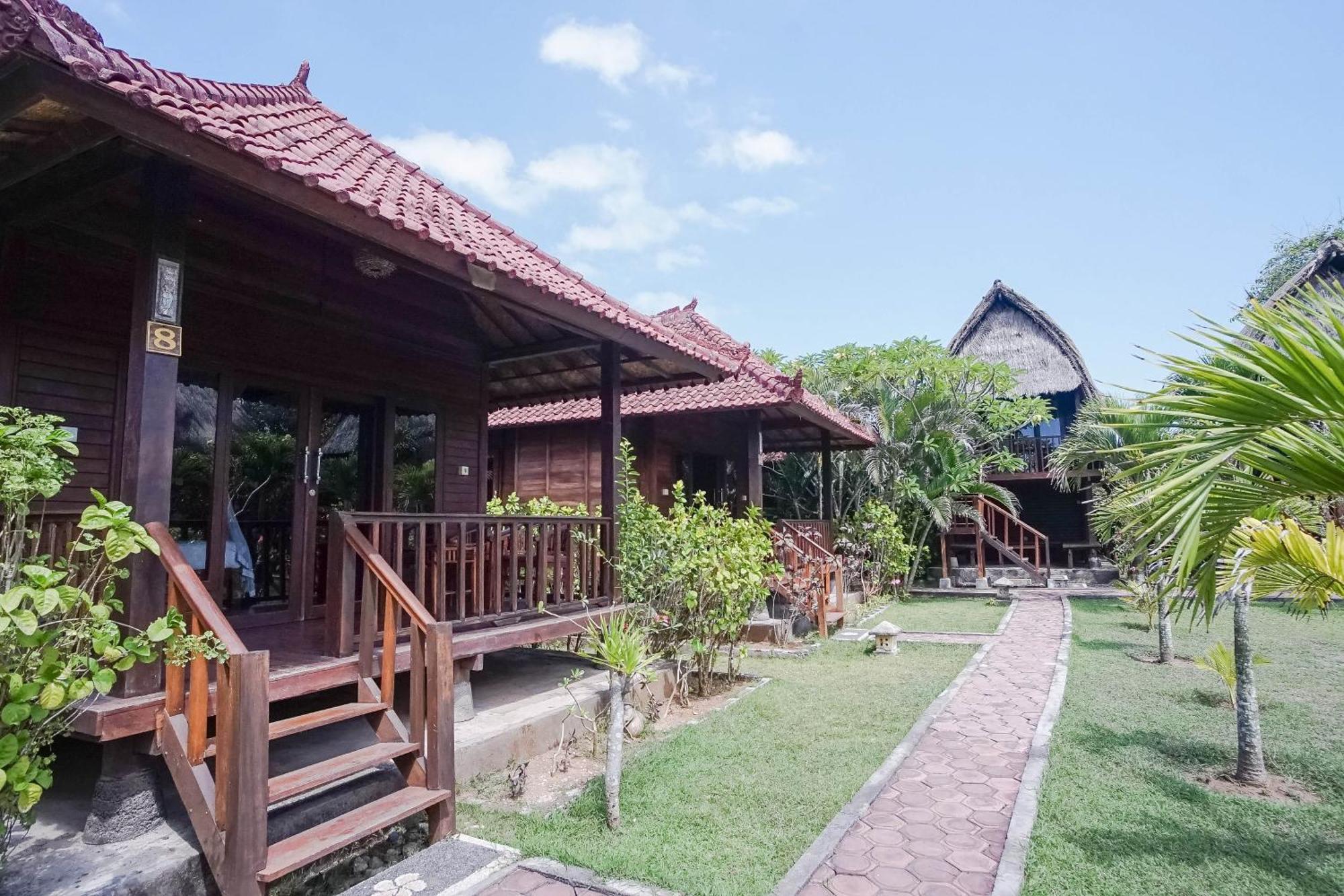 Abian Huts Dream Beach Lembongan Экстерьер фото